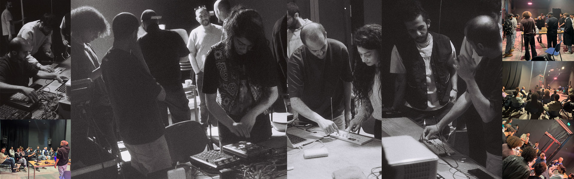 Photograph documenting MUQATA’A: Sampling Workshop
